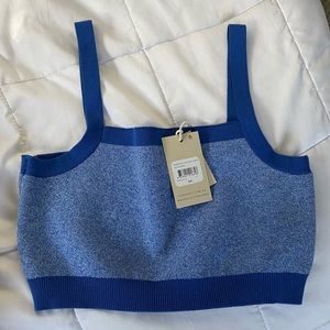 Nude Lucy Active Crop Top NWT large